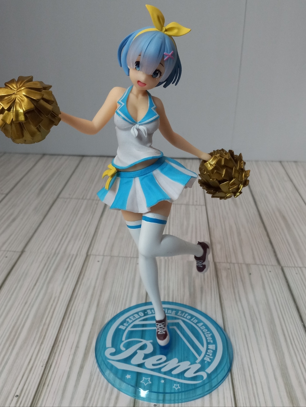 Taito Re:Zero Starting Life in Another World Rem Cheerleader Anime Figure
